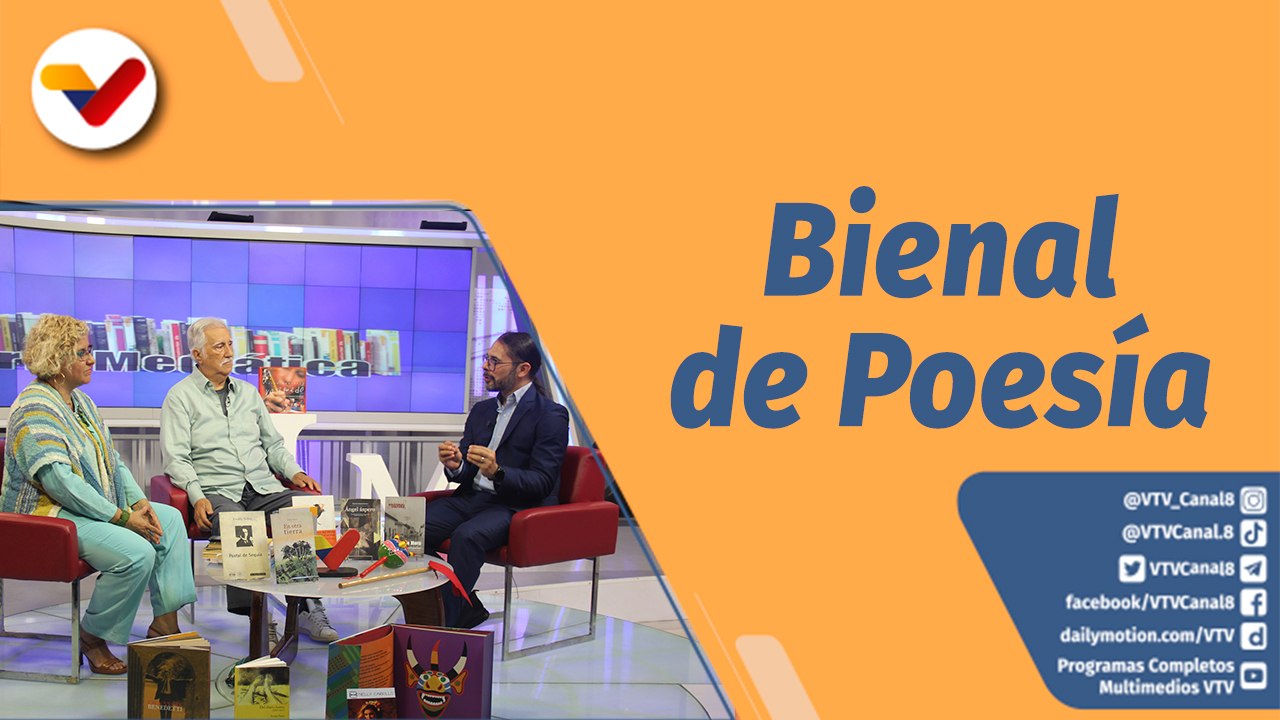 La Librería Mediática |  Poetas participarán en la Bienal Internacional de la Poesía Juan Beroes