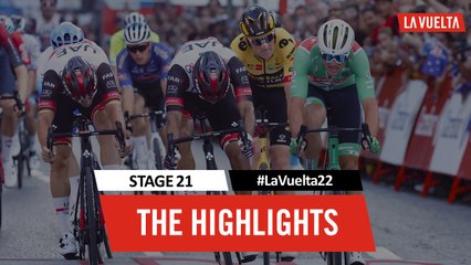 Highlights - Stage 21 | #LaVuelta22