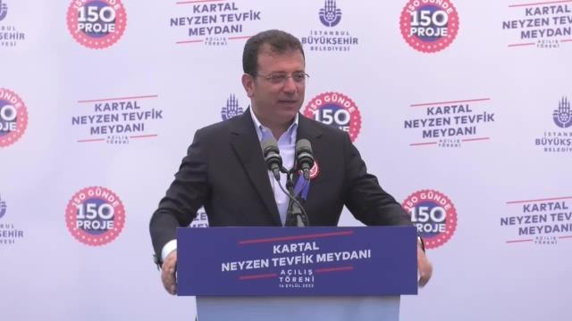 Kartal Meydanı Hizmete Açıldı... Engin Altay: İstanbul'un Her Sokağında Başımız Dik Geziyoruz
