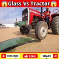बाप रे | Tractor Vs Bullet glass क्या होगा. | mr indian hacker new video |  #shorts,#experiments | AE Facts