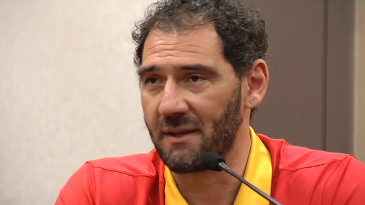Garbajosa sobre Rudy: "Es una persona muy especial y hace una labor impagable"