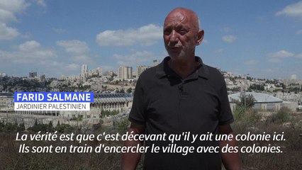 A Jérusalem-Est, un quartier palestinien craint de devenir une "île" cernée par Israël