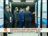 Secretario General de la OPEP Haitham Al Ghais recorre instalaciones de Pdvsa La Campiña en Caracas