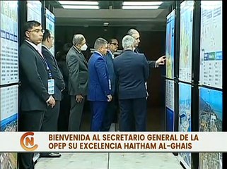 下载视频: Secretario General de la OPEP Haitham Al Ghais recorre instalaciones de Pdvsa La Campiña en Caracas