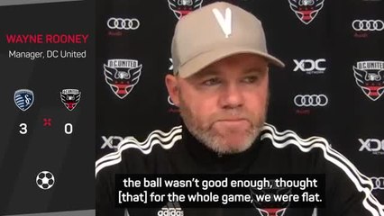 Rooney fumes at players after DC United defeat at Kansas