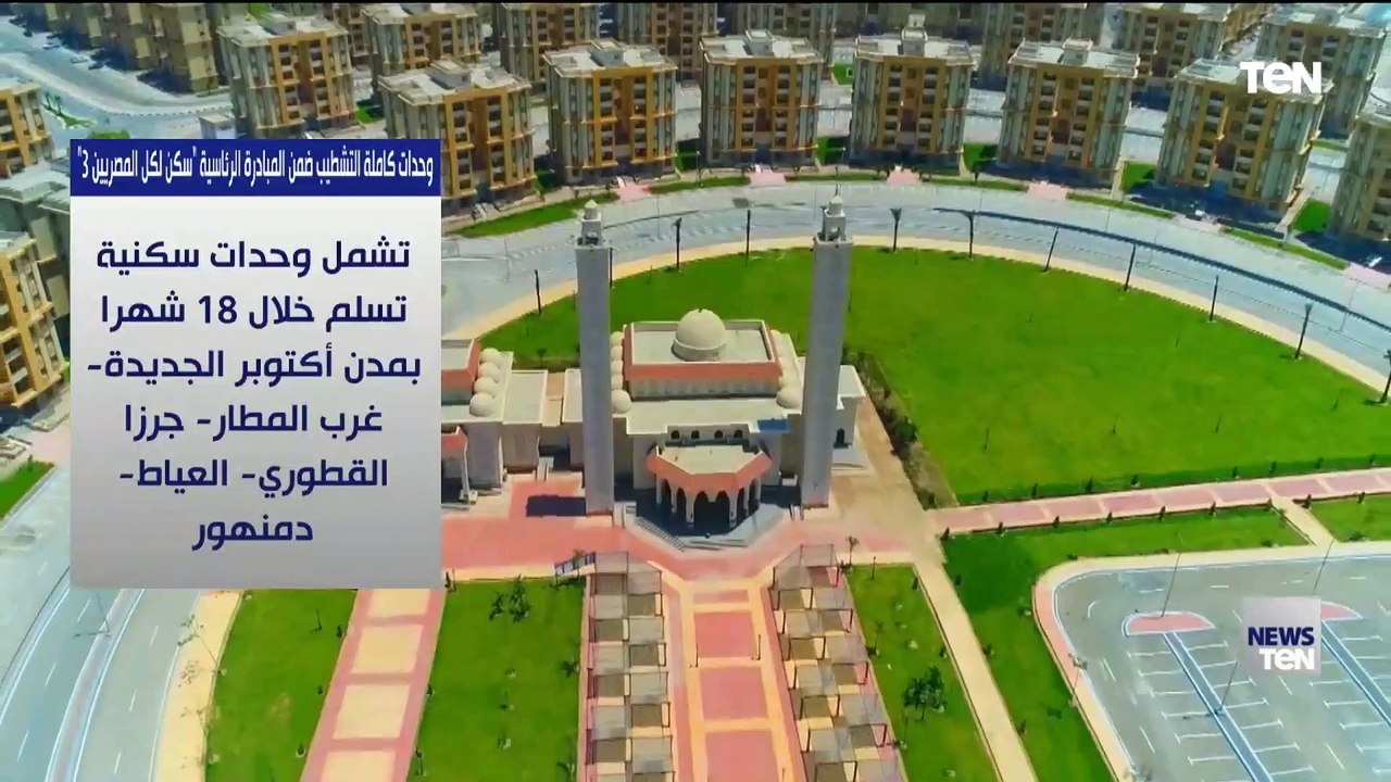 وحدات كاملة التشطيب ضمن المبادرة الرئاسية سكن لكل المصريين