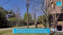 Preocupa a los vecinos del barrio La Emilia de City Bell la ola de robos