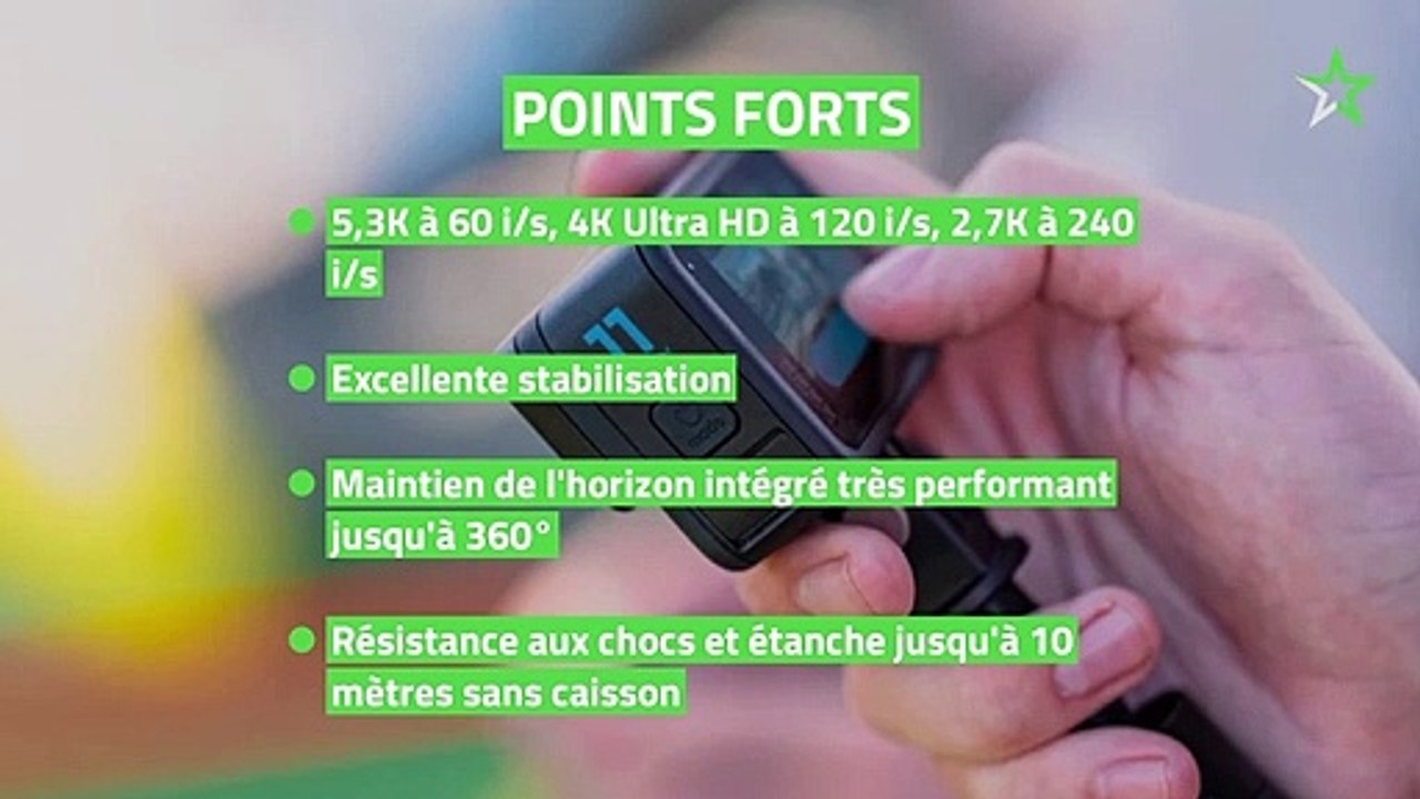 Test GoPro Hero11 Black (Hero 11) : plus vite,...