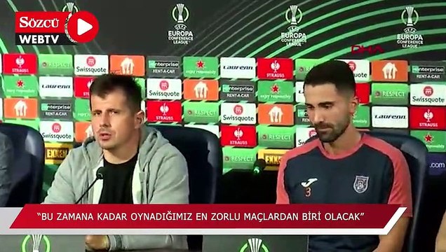 Emre Belözoğlu: Bu zamana kadar oynadığımız en zorlu maçlardan biri olacak