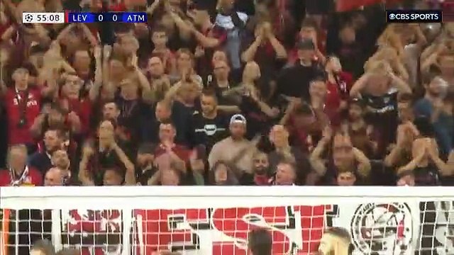 Bayer Leverkusen 2-0 Atletico Madrid Europe Champions League Match Highlights & Goals