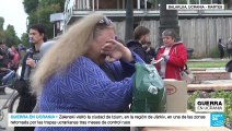 Ucrania inicia la evaluación de los daños en Balakliia, una de las ciudades recuperadas
