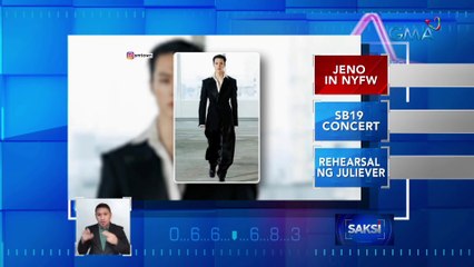 NCT Dream member na si Jeno, rumampa sa New York Fashion Week | Saksi