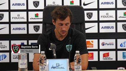 2e j. - Serin : "On a mis une mi-temps à entrer dans le match"