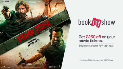 Vikram Vedha Official Trailer   IN CINEMAS 30 SEPT - Hrithik Roshan, Saif Ali Khan, Pushkar  Gayatri