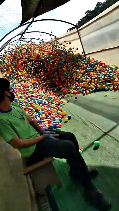 Ball Pit Cushion Works Well at Tarundu Park
