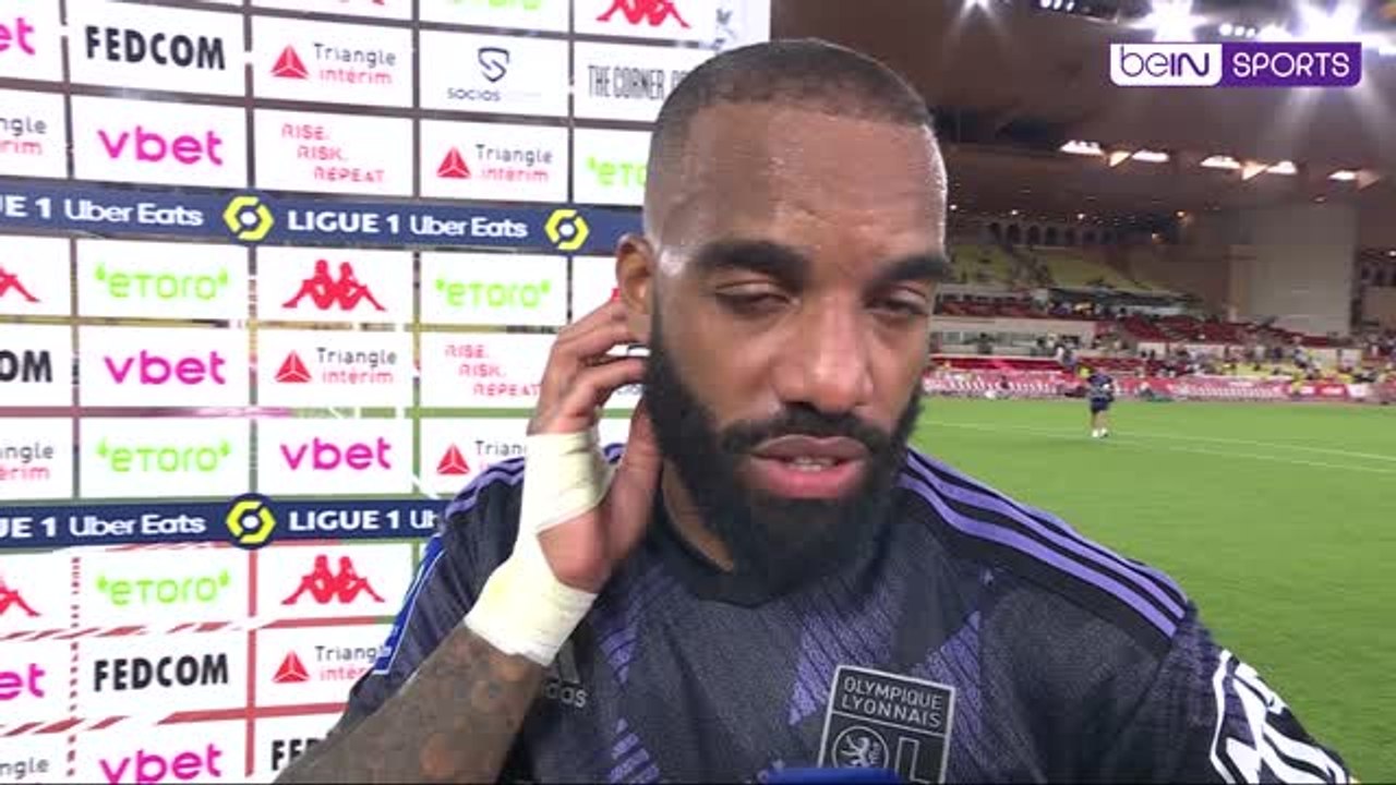 'Squeaky' Lacazette loses his voice in post-match interview