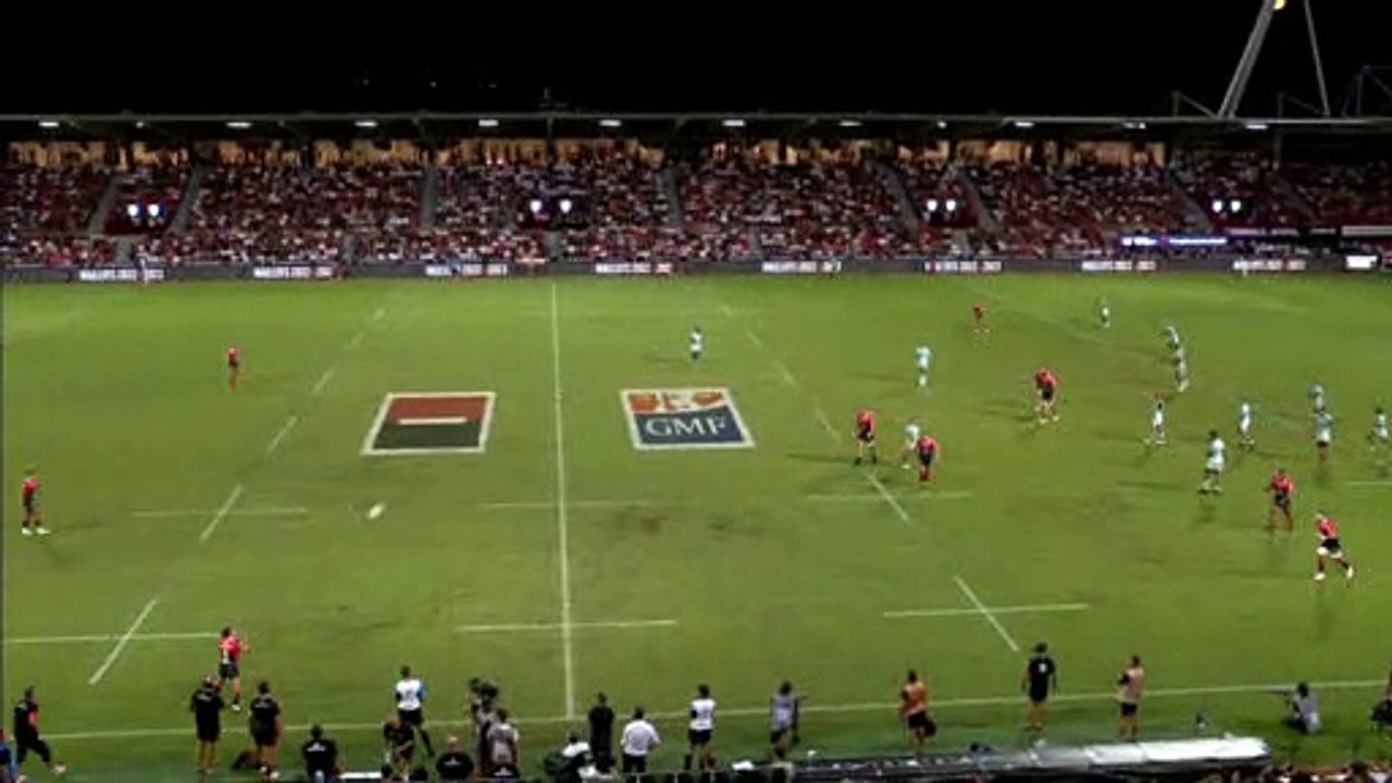 TOP 14 - Essai de Dimitri DELIBES (ST) - Stade Toulousain - RC Toulon - Saison 2022/2023