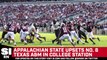 CFB World Reacts To App State Defeating Texas A&M 17-14