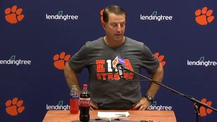 Dabo Swinney on quick turnaround