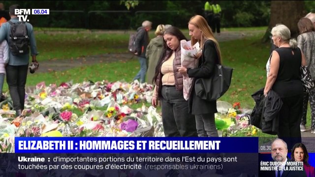 Partout dans le Royaume-Uni, les Britanniques se recueillent et rendent hommage à Elizabeth II