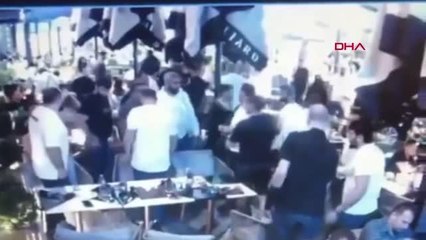 İSTANBUL-SARIYER'DE AVM'DEKİ RESTORANDA SİLAHLI ÇATIŞMA