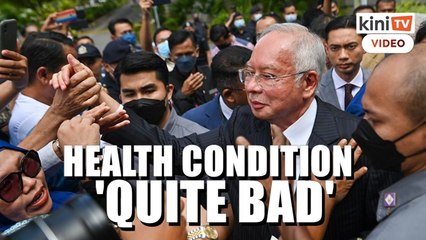 Najib’s health condition 'quite bad', needs to see doc, court told