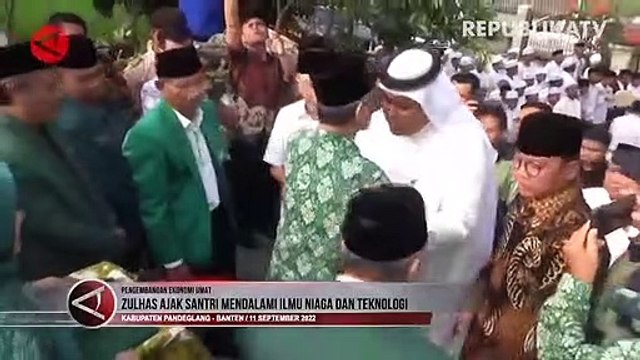 Mendag Ajak Santri Dalami Ilmu Niaga dan Teknologi