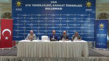 AK Parti Genel Başkanvekili Kurtulmuş, Van'da kanaat önderleri ve STK temsilcileriyle buluştu