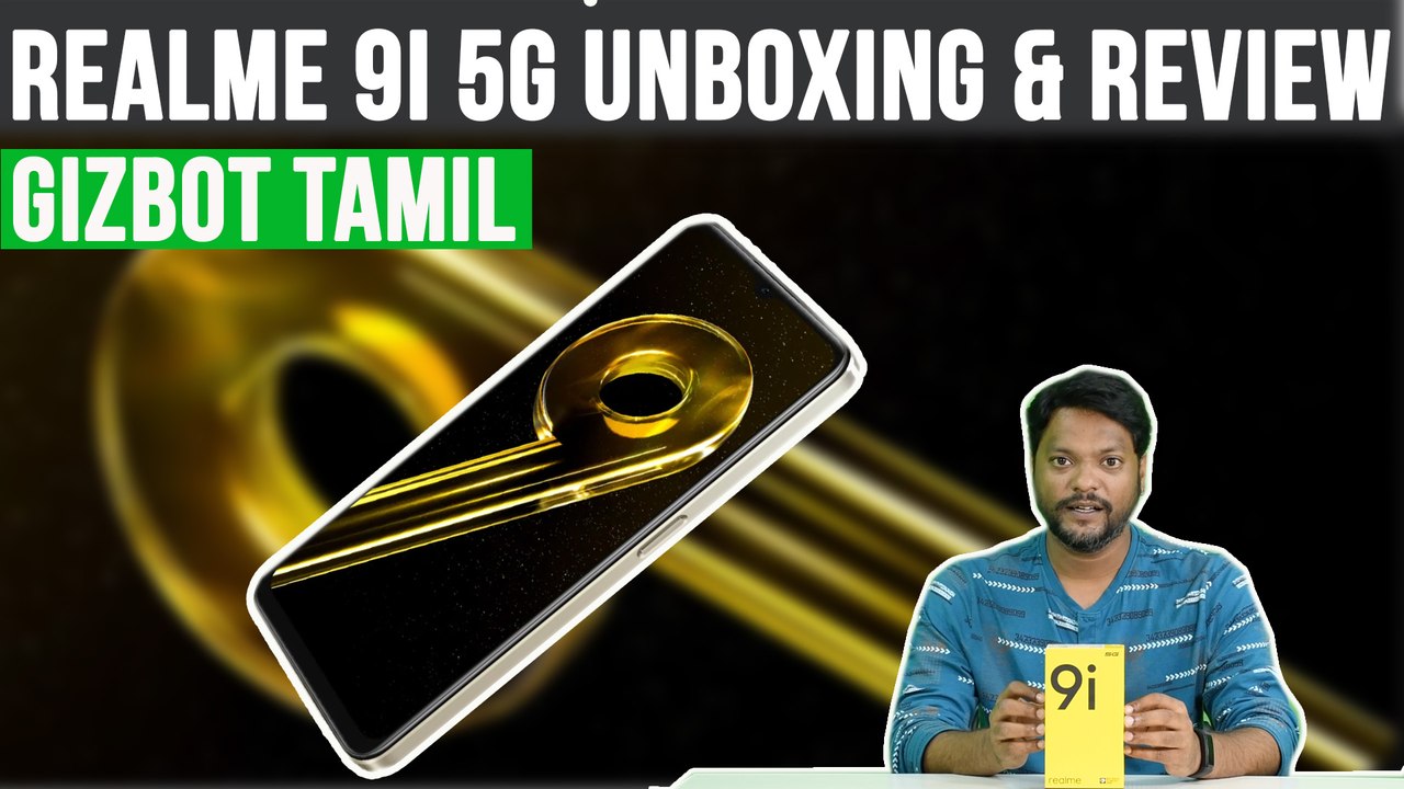 Realme 9i 5G Unboxing And First Impressions In Tamil
