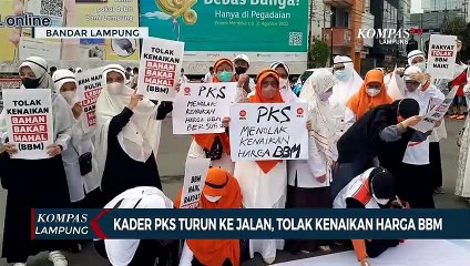 Kader Pks Turun Ke Jalan Tolak Kenaikan Harga Bbm