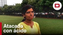 Un café a cara descubierta para las mujeres atacadas con ácido en la India