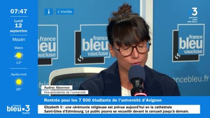 Audrey Abonnen, Vice-présidente en charge de la vie universitaire
