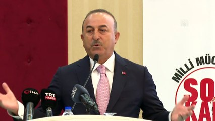 Bakan Çavuşoğlu: ''Yunan halen kaşımaya, kaşınmaya devam ediyor. Başkalarının hesabına maceraya atılırsanız sonuçlarına katlanırsınız.''