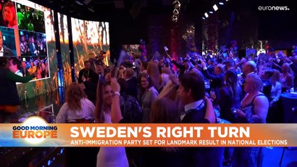Sweden election: Right-wing bloc starts talks to form new government