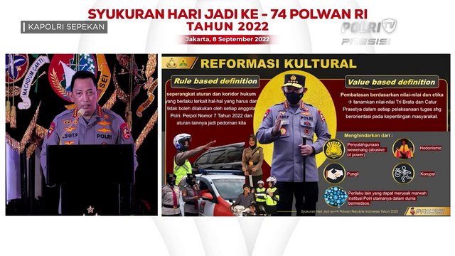 KAPOLRI SEPEKAN : Kapolri lepas 140 kontingen satgas FPU 4 ke Afrika Tengah & Kapolri Mendorong Para Polwan Mengembangkan Kemampuan diri