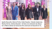 Deauville, le final : Charlotte Le Bon en crop top et mini-jupe, Valeria Bruni Tedeschi mise sur le XXL