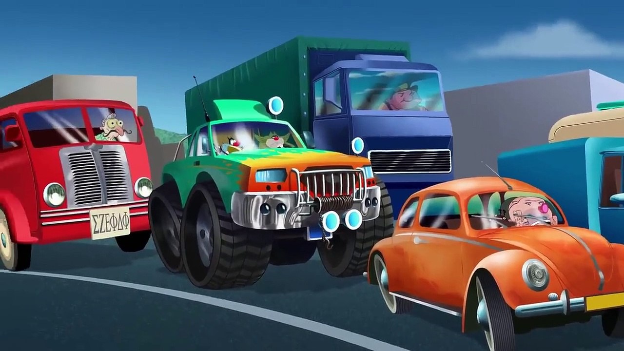 Oggy and the Cockroaches car  - the best  cartoon for kids