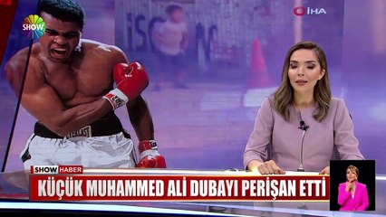 Küçük Muhammed Ali dubayı perişan etti