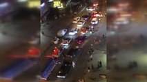 Son dakika haberi! Arnavutköy'de asker eğlencesi için konvoy yapıp yolu kapattılar