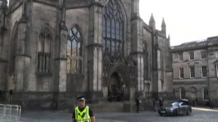 Edimburgo, tutto pronto a St Giles per il saluto a Elisabetta II
