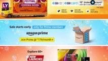 Amazon कडून Great Indian Festival Sale ची घोषणा, मिळणार 50 टक्क्यांहून अधिक सूट