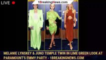 Melanie Lynskey & Juno Temple Twin in Lime Green Look at Paramount's Emmy Party - 1breakingnews.com