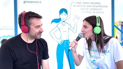 Il fumettista Davide Gianfelice al Jova Beach Party: "Impariamo a non sprecare"