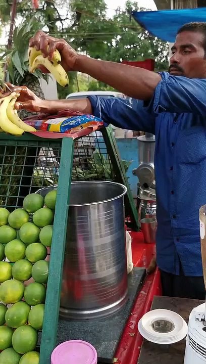 Street Banana Milk Shake of India #shorts
