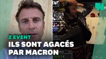 Ces streameurs du ZEvent n'ont pas épargné Macron