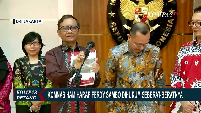 Kasus Pembunuhan Brigadir Yosua, Mahfud MD: Ferdy Sambo Tak Bisa Mengelak!