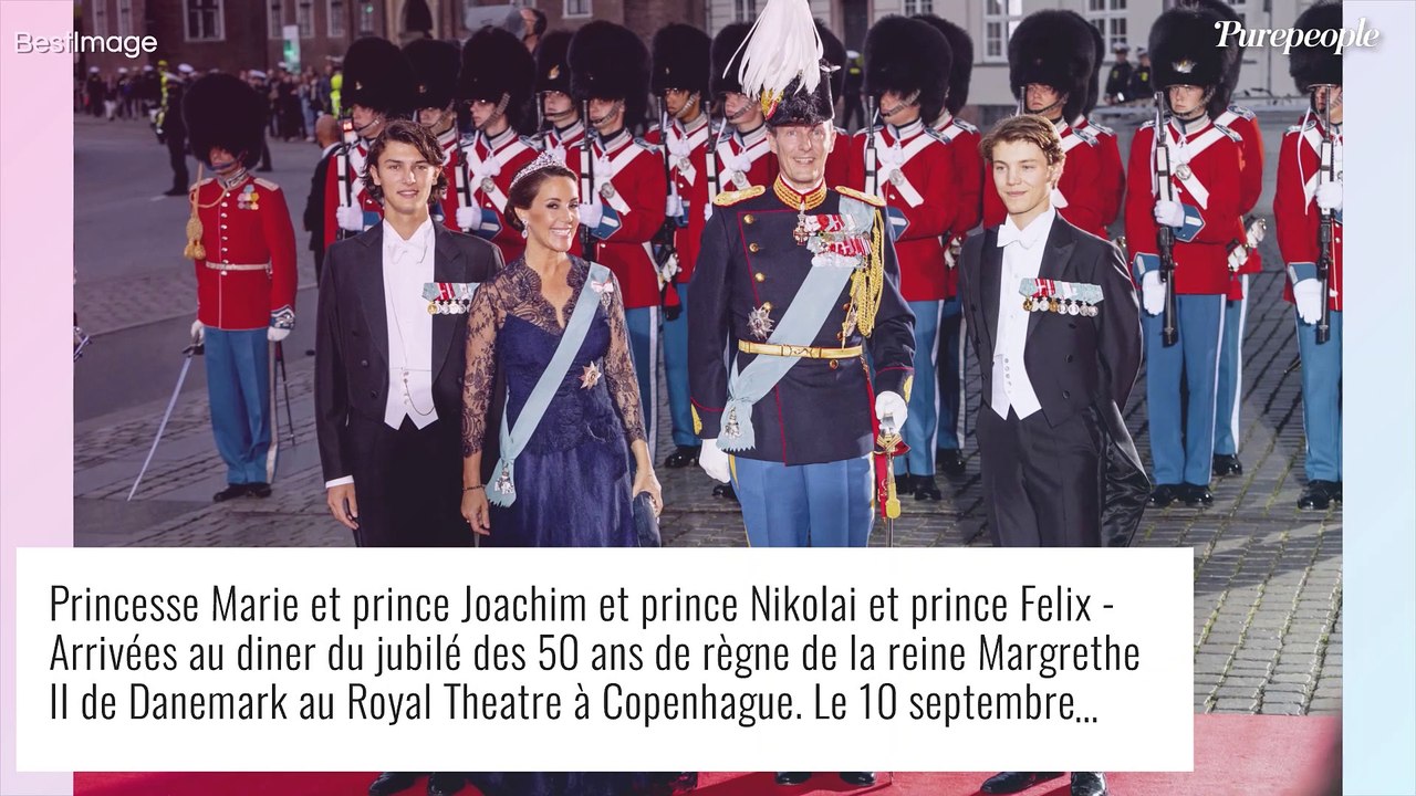 Mary de Danemark : Epaules dénudées pour le Jubilé de Margrethe II, elle illumine le tapis rouge avec ses ados !