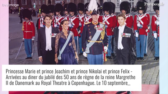 Mary de Danemark : Epaules dénudées pour le Jubilé de Margrethe II, elle illumine le tapis rouge avec ses ados !