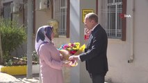 Şırnak gündem haberleri: Şırnak'a yeni atanan öğretmenler çiçekle karşılandı