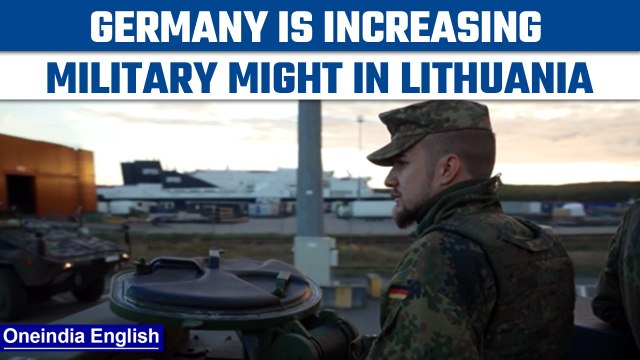 Germany increases troop presence in Lithuania | Oneindia News *News